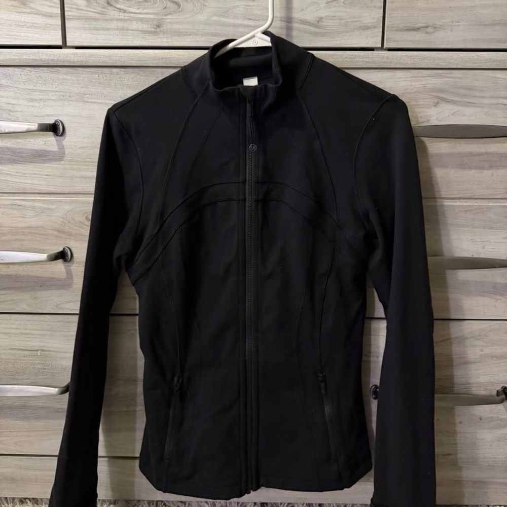 lululemon athletica Black Zip-Up Utility Jacket